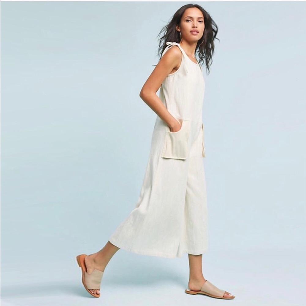 NWT beautiful cream jumpsuit by Wray